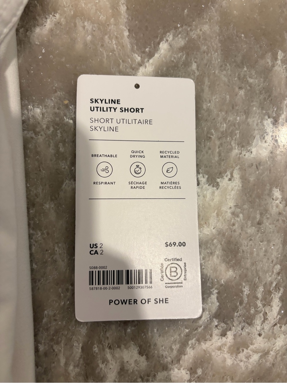Athleta Skyline Utility Short - Picture 2 of 6
